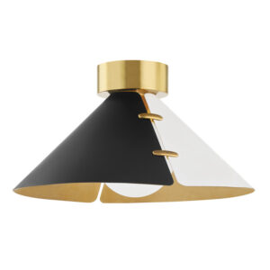 1 LIGHT LARGE FLUSH MOUNT KBS1352501L AGB