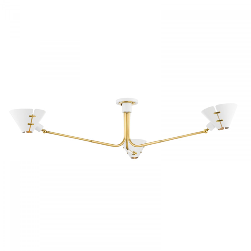 3 LIGHT SEMI FLUSH KBS1752803 AGB SWH