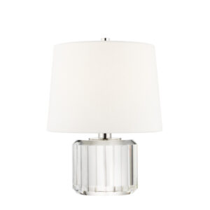 1 LIGHT SMALL TABLE LAMP L1054 PN