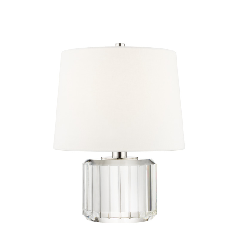 1 LIGHT SMALL TABLE LAMP L1054 PN