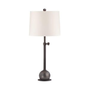 1 LIGHT ADJUSTABLE TABLE LAMP L114 OB WS