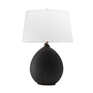 1 LIGHT TABLE LAMP L1361 BK
