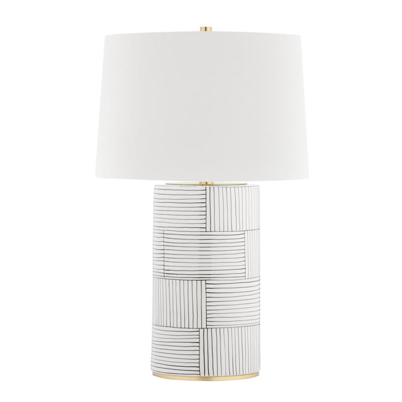 1 LIGHT TABLE LAMP L1376 AGB ST