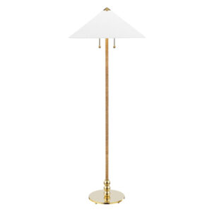 2 LIGHT FLOOR LAMP L1399 AGB