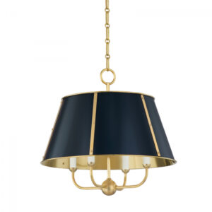4 LIGHT CHANDELIER MDS120 AGB DBL