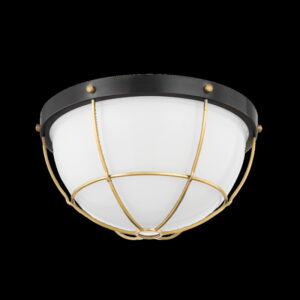 2 Light Flush Mount MDS1501 AGB DB