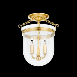 3 Light Semi Flush MDS1600 AGB