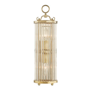 2 LIGHT WALL SCONCE MDS200 AGB