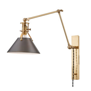 1 LIGHT SWING ARM WALL SCONCE MDS953 ADB