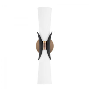 Troy Muncie Wall Sconce B2102 PBR SBK