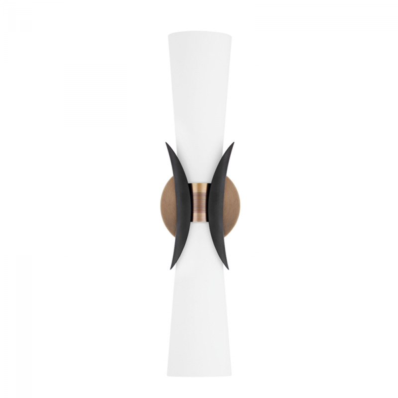 Troy Muncie Wall Sconce B2102 PBR SBK