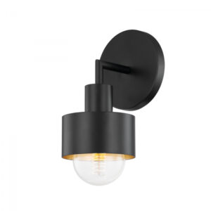 Troy North Wall Sconce B8711 SBK GL