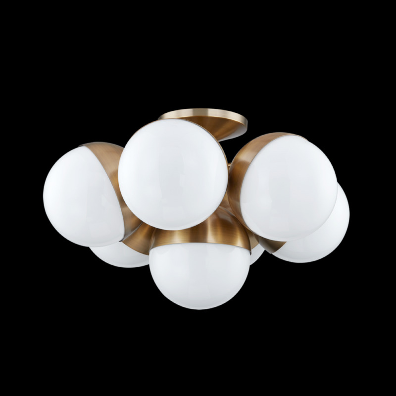 Troy CUPERTINO Semi Flush C1524 PBR