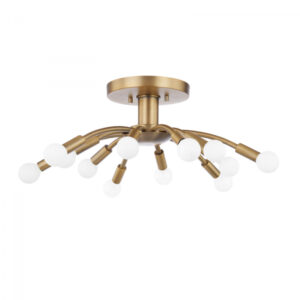 Troy Tristan Semi Flush C2812 PBR