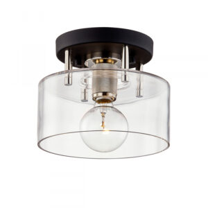 Troy Bergamot Station Semi Flush C7550 TBK PN