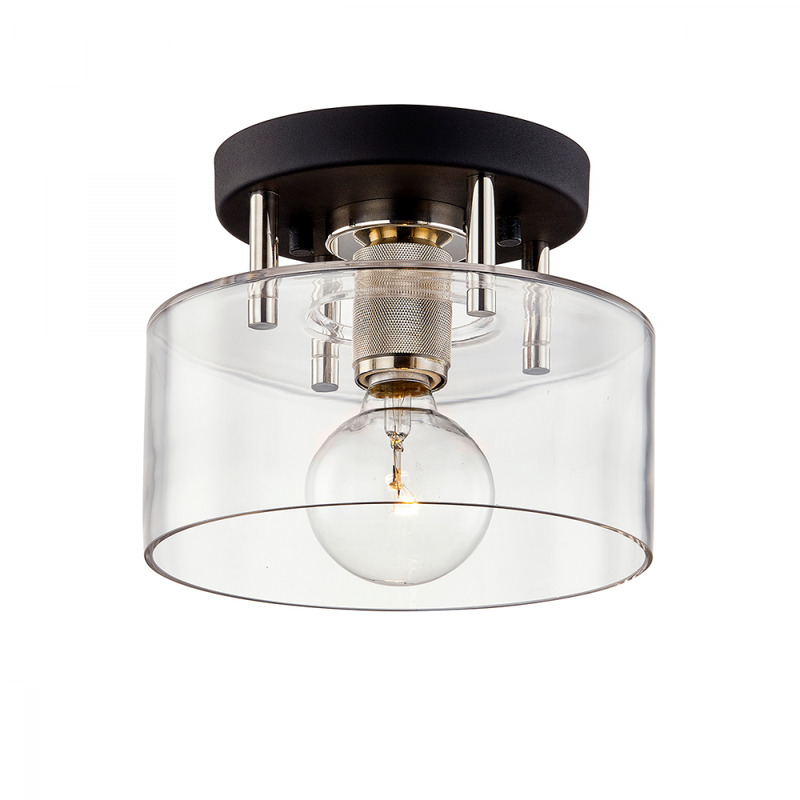 Troy Bergamot Station Semi Flush C7550 TBK PN