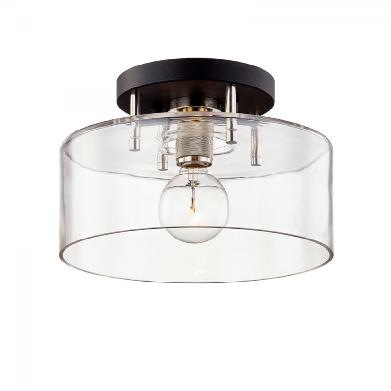 Troy Bergamot Station Semi Flush C7551 TBK PN