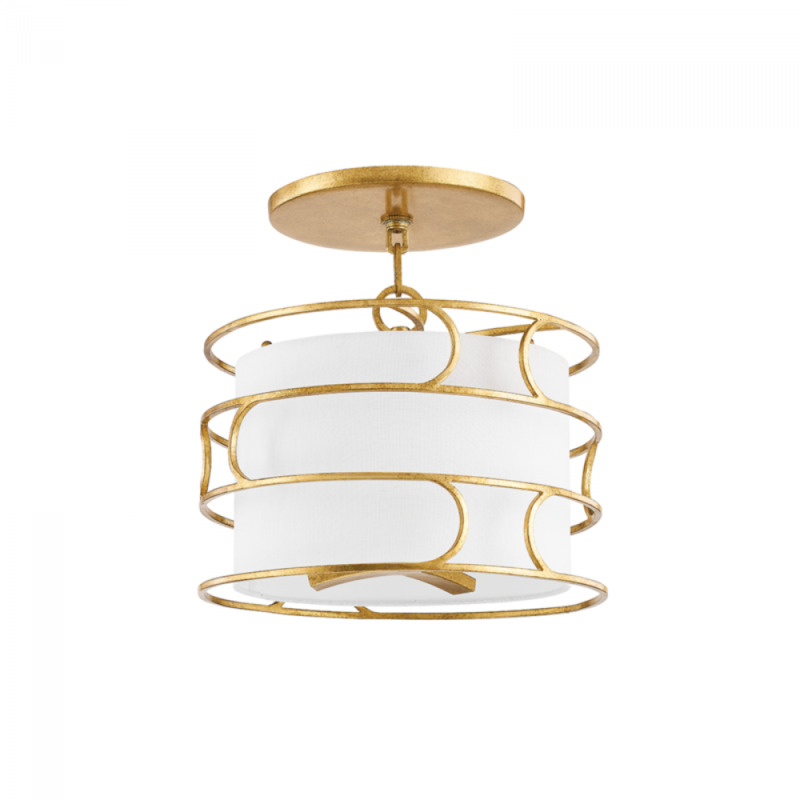 Troy Reedley Semi Flush C8114 VGL