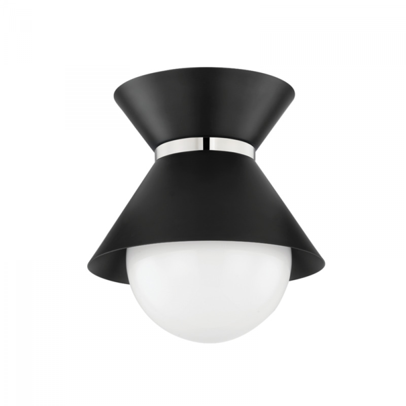 Troy Scout Flush Mount C8610 SBK PN