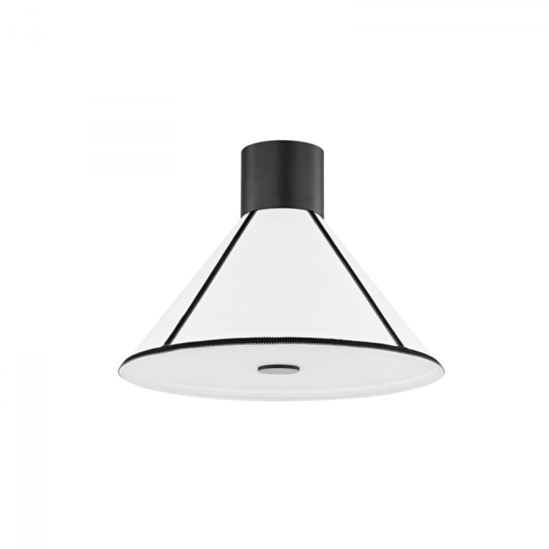 Troy Forrest Semi Flush C8718 SBK