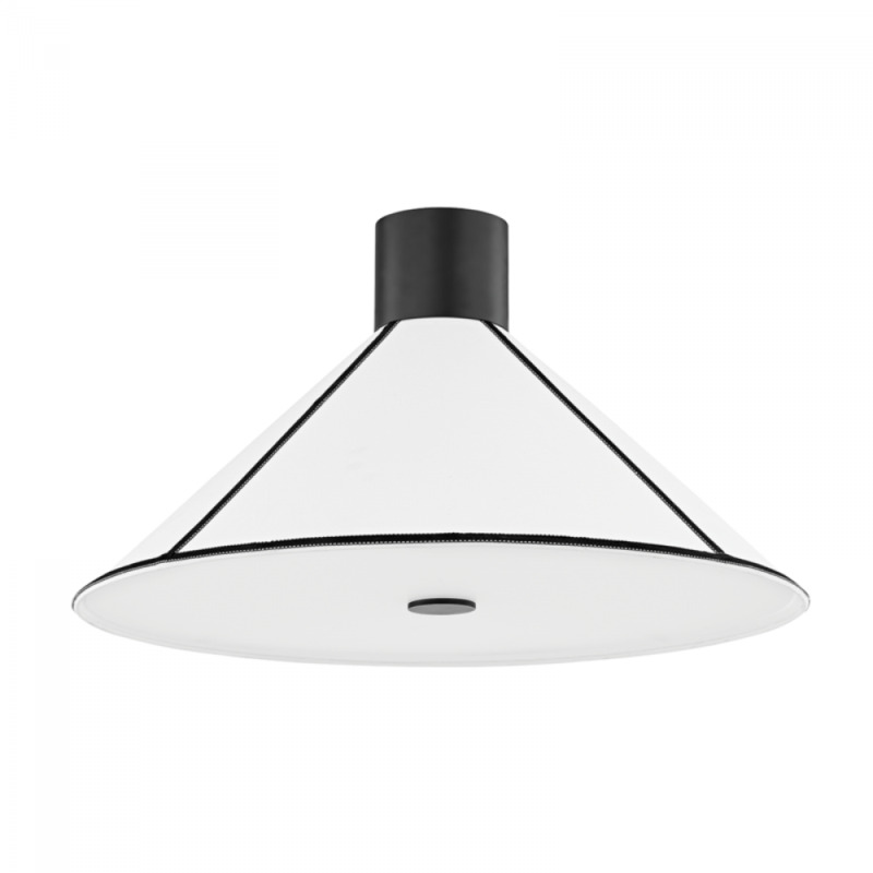 Troy Forrest Semi Flush C8725 SBK
