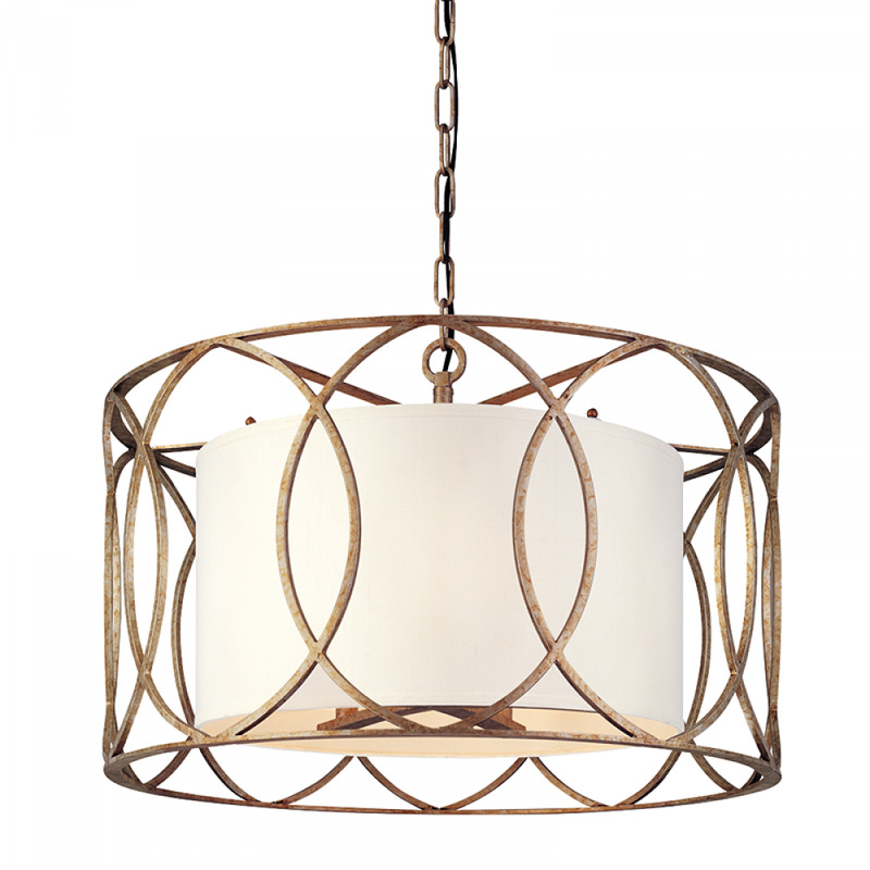 Troy Sausalito Chandelier F1285 SG