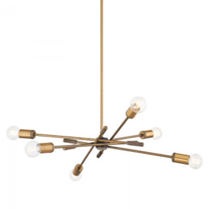 Troy CHINO Chandelier F1944 PBR SBK