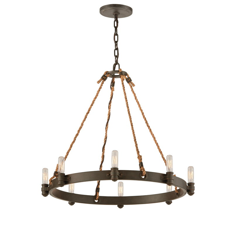 Troy Pike Place Chandelier F3125
