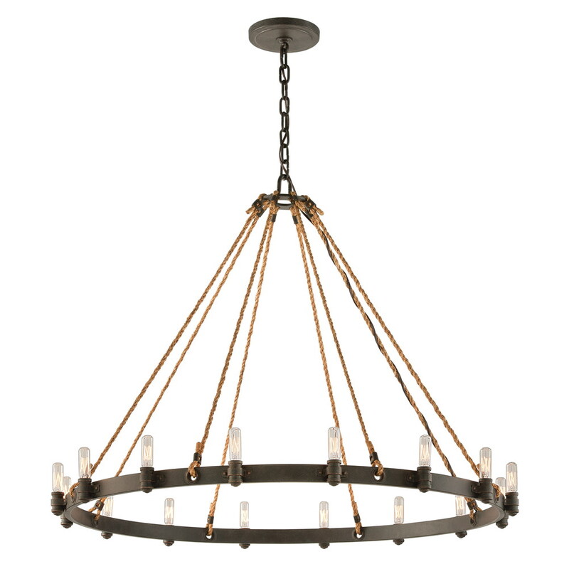Troy Pike Place Chandelier F3127