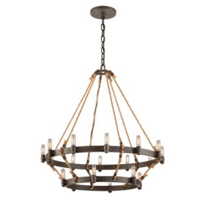 Troy Pike Place Chandelier F3128