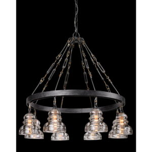 Troy Menlo Park Chandelier F3136