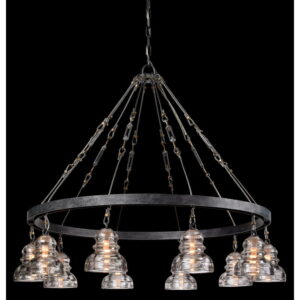 Troy Menlo Park Chandelier F3137