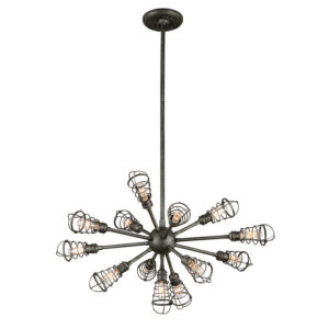 Troy Conduit Chandelier F3815
