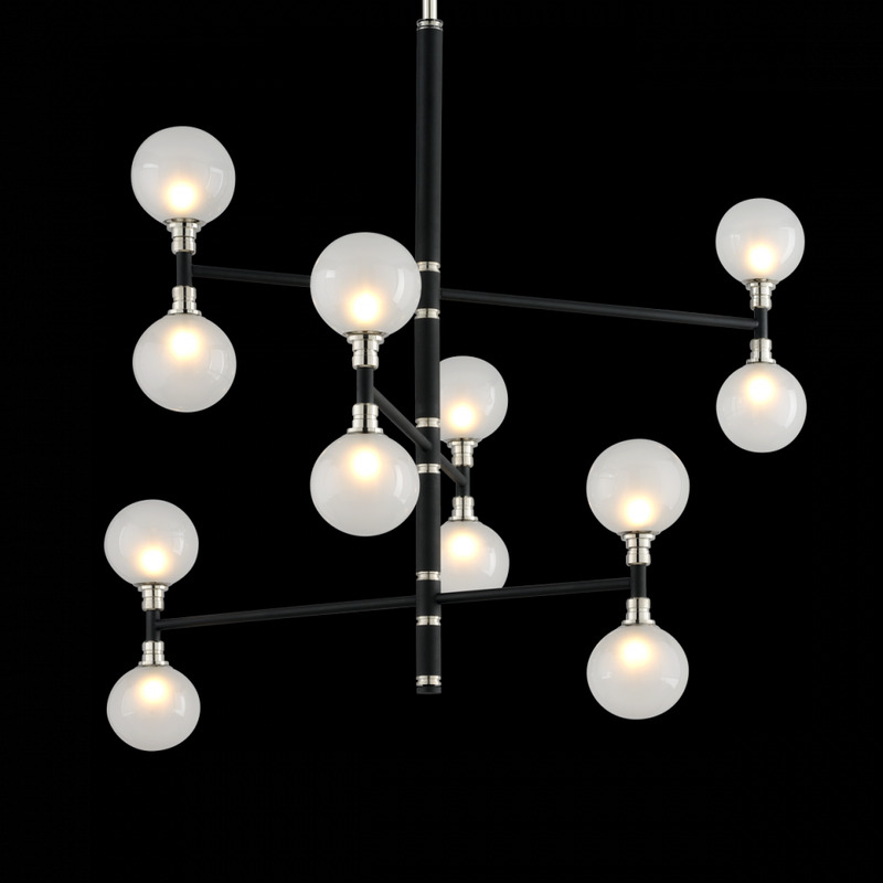 Troy Andromeda Chandelier F4826 TBK PN