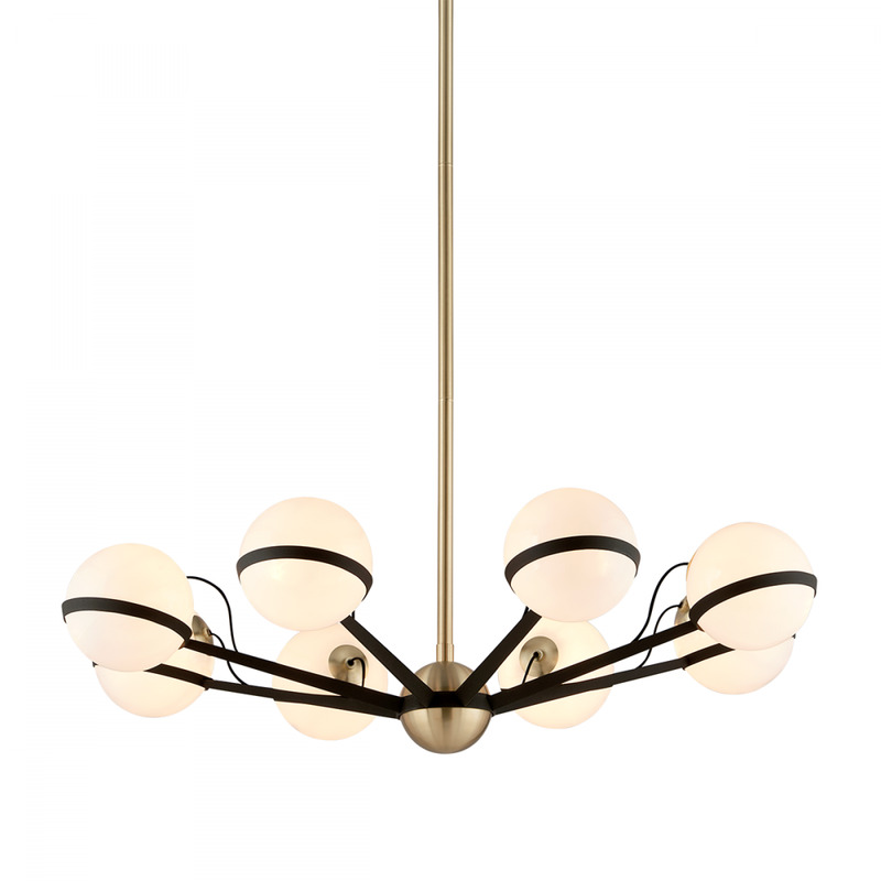Troy Ace Chandelier F5304 TBZ BBA