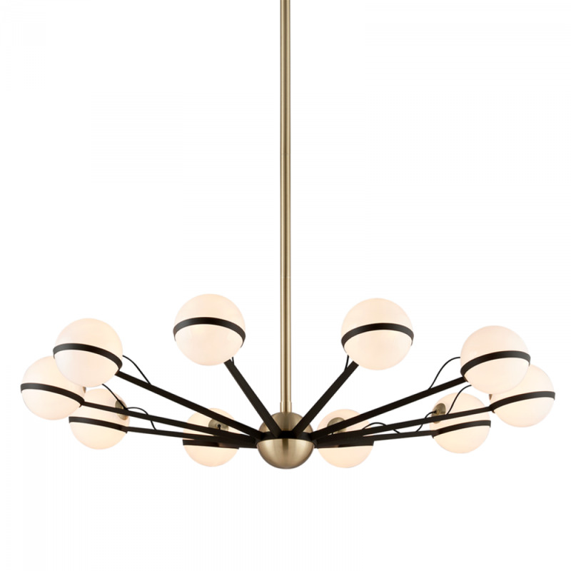 Troy Ace Chandelier F5306 TBZ BBA