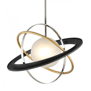 Troy Apogee Chandelier F5513 SFB VGL SS