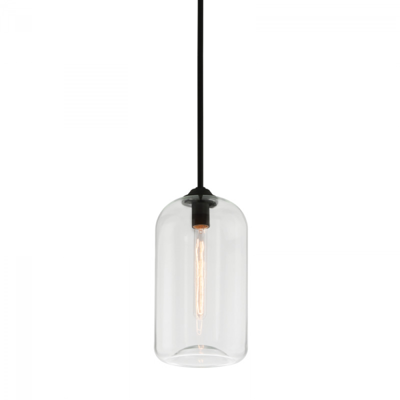 Troy District Pendant F5561 SBK
