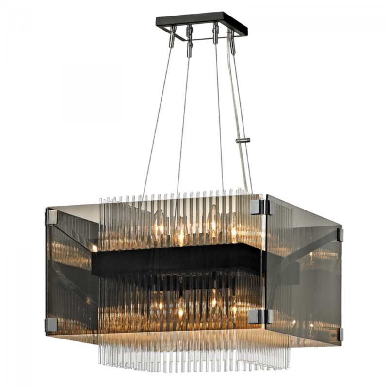 Troy Apollo Chandelier F5905 BRZ PC