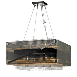 Troy Apollo Chandelier F5906 BRZ PC