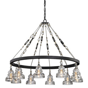 Troy Menlo Park Chandelier F6057