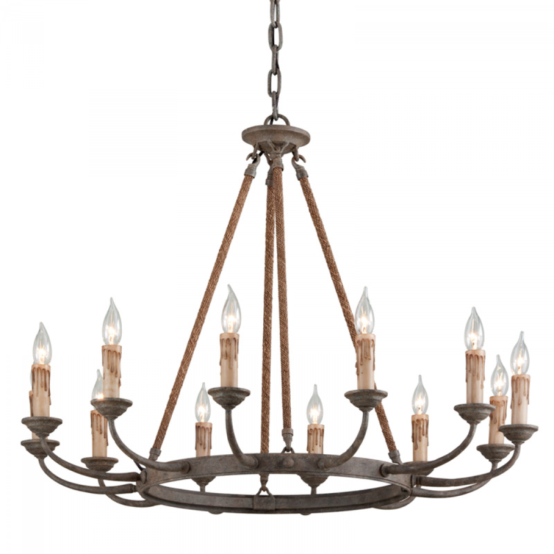 Troy Cyrano Chandelier F6117 EB