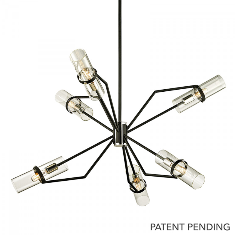 Troy Raef Chandelier F6326 TBK PN