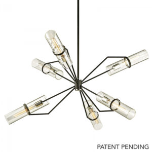 Troy Raef Chandelier F6328 TBK PN
