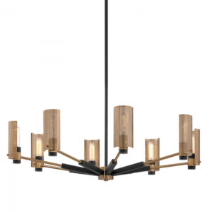 Troy Pilsen Chandelier F6878 SFB PBR