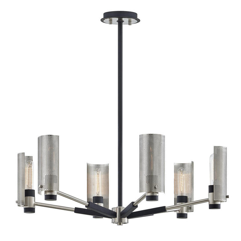 Troy Pilsen Chandelier F7116 SFB SN
