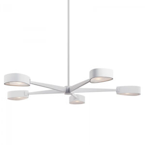 Troy ALLISIO 5LT CHANDELIER F7345 TWH