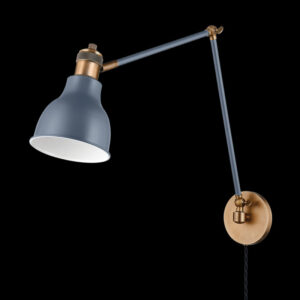 Troy MAKIN Plug in Sconce PTL1219 PBR SBL