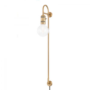 Troy Dean Plug in Sconce PTL8136 PBR