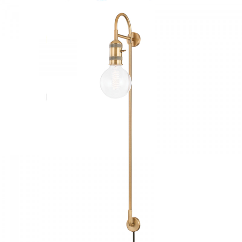 Troy Dean Plug in Sconce PTL8136 PBR